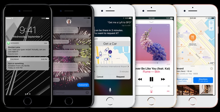 Apple iPhone Plus 7 iOS 10