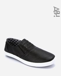 Slip On Shoes - Black