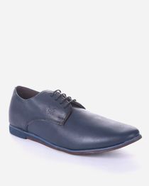 Casual Lace Up Shoes - Navy