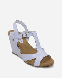 T-Shaped Sandals - White