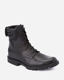 Leather Casual Boot - Black